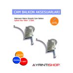 AYRINTISHOP Sürgülü Cam Balkon Eşiksiz Sistem ve Mobilya Gardırop Ray Alt Teker 2 Adet
