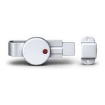 AYRINTISHOP Wc Alüminyum Sürgülü Kabin Kapı Kilidi 18MM - Gri