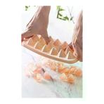 AyrStore 07FF3FC061324 Pamplona Pembe 18 Bölmeli Kapaklı Kristal Buz Kalıbı Dondurma Kalıbı Buz Saklama Kabı