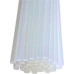 AyrStore 10 Adet 30 cm Sıcak Mum Silikon 7 mm Ince Silikon