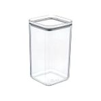 AyrStore 1,5 L Kare Vakumlu Kap Kuru Gıda Baklagil Saklama Üçlü Hava Almayan Un Tahıl Erzak Koyma Kutu (3) - 0 Siyah - Option-1