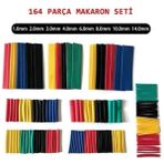 AyrStore 164 Parça Isıyla Daralan Makaron Kablo Koruyucu, Isıya Dayanıklı Kablo Koruyucu Seti