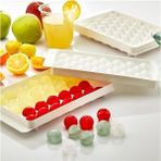 AyrStore 33 Hazneli Yuvarlak Buz Kalıbı, Kapaklı Kokteyl Sunum Buz Kalıbı