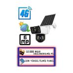 AyrStore 4g Güneş Enerjili Güvenlik Kamerası, Yüksek Çözünürlük, Geniş Kapsama (ETS4G-002) - Ahşap