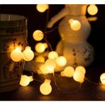 AyrStore 5m 28 LED Kırmızı Işık Şeffaf Kablo Fişli Eklemeli Mz-18-21 - Çok Renkli