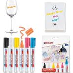 AyrStore 95 Cam Kalemi - Yuvarlak Uç - 1,5-3mm - 6'lı Set Karışık Renkler