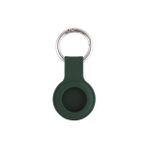 AyrStore Airtag Anahtarlıklı Silikon Kılıf A010 Darbeye Dayanıklı Kaybolmaya Karşı Tam Koruma Kolay Tak Çıkar Airtag ile Uyumlu Koruyucu Anahtarlık Haki 4'lü Paket - 001-Renkli