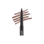AyrStore Angled Brow Fırça Başlıklı & Asansörlü Ucu Açılı Kaş Kalemi - 0-Siyah