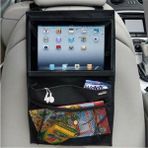 AyrStore Ankawood Araç Tablet Tutucu Oto Koltuk Arkalığı Organizer Araba Içi Koltuk Arkası Koruyucu Eşya Düzenleyici MSS0044 - 0 - Siyah - Option-1