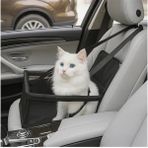 AyrStore Araç Oto Ön Koltuk Evcil Hayvan Kedi ve Köpek Seyahat Taşıma Çantası Puseti Koltuk Koruyucu Çanta –