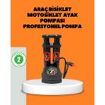 AyrStore Ayaklı Bisiklet Pompası Basınç Göstergeli Çok Amaçlı