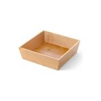 AyrStore Bambu Lüx Kare Orta Boy Ekmeklik-Meyvelik 19CM, Bambu Ekmeklik Kare Orta Boy 19CM - 0,5 L