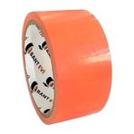 AyrStore Bant Evi Cam Montaj Bandı 50MMX33M Iz Bırakmayan Oto Cam Sabitleme Bandı 5cm (Turuncu)