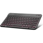 AyrStore Bluetooth Smart Klavye Rgb Q Klavye HDX2507 - Çok Renkli