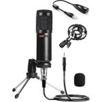 AyrStore BM800 Condenser Stüdyo Mikrofon (Mini Tripod + 7.1 Ses Kartı)