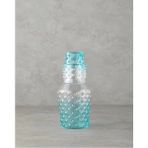 AyrStore Bubbles Cam Başucu Sürahi 1150 ml Mavi