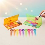 AyrStore Buğz 15 Renkli Sedefli Mat Far Paleti - 2'li Set
