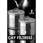 AyrStore Buğz Çay Filtresi Bitki Çayı Filtresi Metal - Çok Renkli