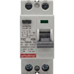 AyrStore Buğz Eco Lounge Federal 2X40 A 30MA 6ka Kaçak Akım Rolesi Fk2 9FA-H1062-0040 - Çok Renkli