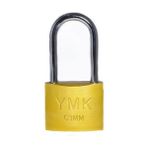 AyrStore Buğz Eko Sarı Boyalı Uzun Kancalı Asma Kilit 32MM - Çok Renkli