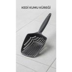 AyrStore Buğz Kedi Kumu Eleme Küreği, Çevre Dostu Malzeme ve Ergonomik Tasarımla Temizlik Için Uygun - Çok Renkli