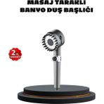 AyrStore Buğz Masaj Uçlu Yüksek Basınçlı Duş Başlığı Spa Etkili - Çok Renkli