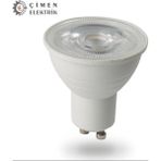 AyrStore Buğz Noas YL91 0707 M Mercekli 7W LED Çanak Ampül 4000K GU10 Duy - Çok Renkli