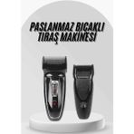 AyrStore Buğz Sakal Kesme Makinesi Yanak Tıraş Makinesi Hassas Ciltlere Özel Profesyonel - Renkli