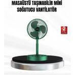 AyrStore Buğz Şarjlı Mini Fan Katlanabilir 3 Hız Ayarlı Taşınabilir Tasarımlı - Çok Renkli