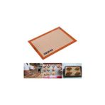 AyrStore Buğz Silikon Silpat Yanmaz Yapışmaz Pişirme Matı - Çok Renkli