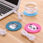 AyrStore Buğz USB Silikon Bardak Altı Isıtıcı - Çok Renkli