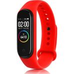 AyrStore Buğz Xiaomi Mi Band 6 Klasik Kordon - Kırmızı - Çok Renkli