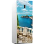 AyrStore Buzdolabı Kaplama Dolap Kaplama Etiketi Balkon Deniz - 00 Beyaz - Option-1
