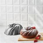 AyrStore Cake Pro Pare Antrasit Döküm Kek Kalıbı
