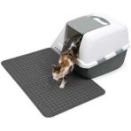 AyrStore Catit Kedi Tuvaleti Için Serpme Matı, 60 x 90 Cm, Gri