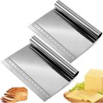 AyrStore Çelik Hamur Kesici,metal Hamur Sıyrıcı,pasta Sıyırma Aparatı,hamur Dilimleyici,pasta ve