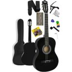AyrStore CG-270BK Siyah Klasik Gitar 4/4 Yetişkin Boy Sap Ayarlı Full Set