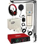 AyrStore Cx1 Mikrofon + GLX-500 Pro Stüdyo Ses Kartı Seti