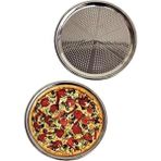 AyrStore -Delikli Çelik Pizza ve Lahmacun Tepsisi 28 cm