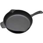 AyrStore Demir Döküm Yuvarlak Kızartma Tavası, 34 cm