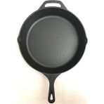 AyrStore Döküm Tava 30 cm Kaplamasız Gerçek Demir Döküm 12 Inch