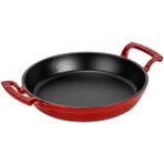 AyrStore Döküm Yuvarlak Kulplu Yumurta Sahanı Tava, 16 Cm, Siyah