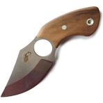 AyrStore Eye Of Skadi Taktik Kolye Bıçak 14,5 Cm, Köpekbalığı Desenli Kılıf, Dayanıklı Kamp