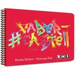AyrStore Faber-Castell Resim Defteri, 25X35 Cm, 15 Yaprak, Karton Kapak, Spiral Cilt, 120G Kağıt, Kolay