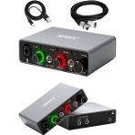 AyrStore GLX-700GR Xlr Üst Segment USB Stüdyo Ses Kartı 2 Giriş 2 Çıkış 24BIT/192KHZ