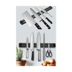AyrStore Her Eve Lazım Mıknatıslı Bıçak Askısı 55 cm Güvenilir Sağlam - Kestane Akaju - Option-1