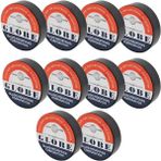 AyrStore Izole Bant Siyah 10 Lu Paket 0.13X19MM