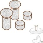 AyrStore Kedi Köpek Su Pınarı Yedek Sünger Filtresi 4\&AMP;#039;LÜ Set