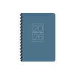 AyrStore Keskin 2026-20 * 28 Spiralli Haftalık Ajanda-Mavi - -- - Option-1