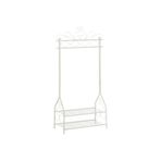 AyrStore Klasik Tarzda Elbise Askısı, Elbise Çubuklu ve 2 Metal Raflı, 92 x 173 x 41 cm (G x Y